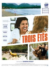 Affiche du film Trois étés (2018) de Sandra Kogut. Voir Trois étés en streaming / torrent sur meilleurs-films.fr