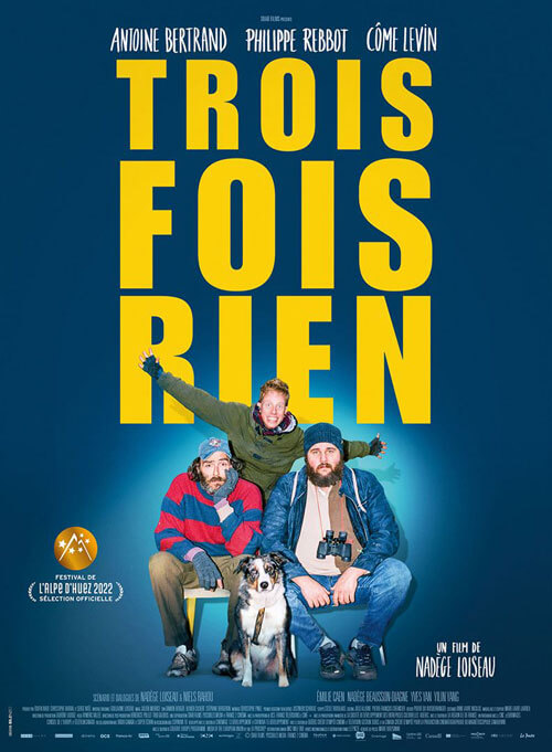Affiche du film Trois fois rien (2022) de Nadège Loiseau.