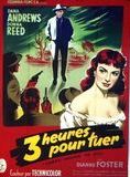 Affiche du film Trois heures pour tuer (1954) de Alfred Werker. Voir Trois heures pour tuer en streaming / torrent sur meilleurs-films.fr