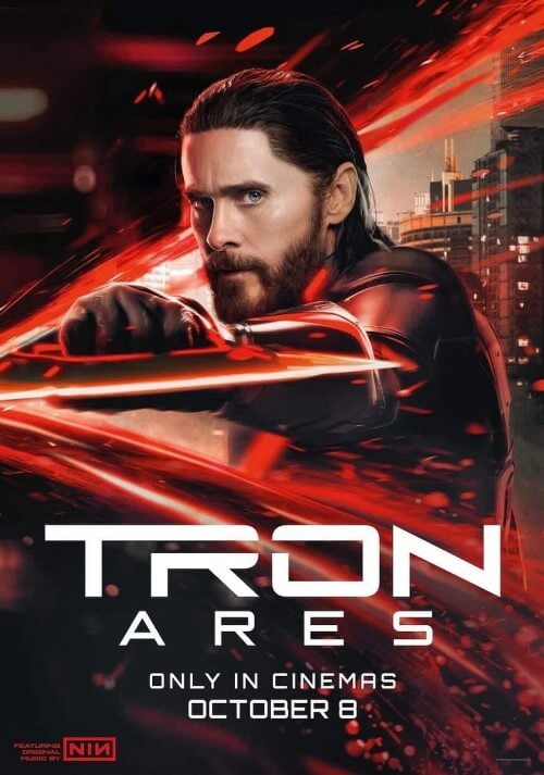 Affiche du film Tron: Ares (2025) de Joachim Rønning. Voir Tron: Ares en streaming / torrent sur meilleurs-films.fr