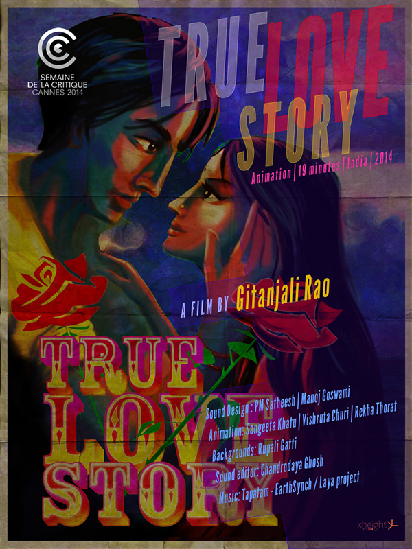 Affiche du court métrage True Love Story () de Gitanjali Rao. Voir True Love Story en streaming / torrent sur meilleurs-films.fr
