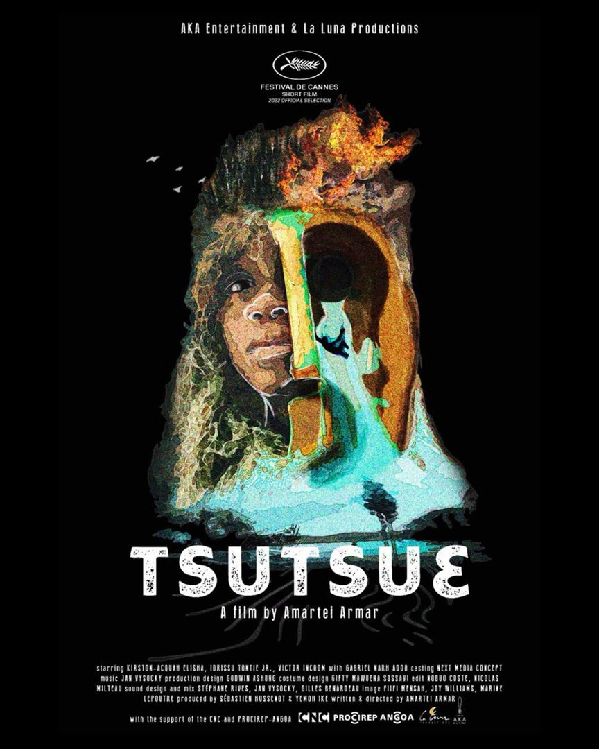 Affiche du court métrage Tsutsue () de Amartei Armar. Voir Tsutsue en streaming / torrent sur meilleurs-films.fr