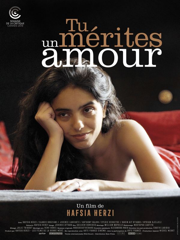Affiche du film Tu mérites un amour (2019) de Hafsia Herzi. Voir Tu mérites un amour en streaming / torrent sur meilleurs-films.fr