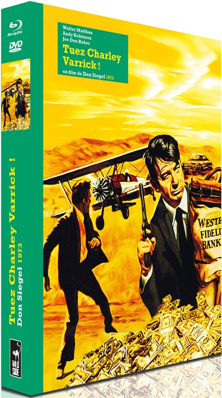 Affiche du film Tuez Charley Varrick! (1973) de Don Siegel. Voir Tuez Charley Varrick! en streaming / torrent sur meilleurs-films.fr