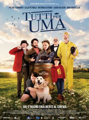 Affiche du film Tutti per Uma (2022) de Sole Tonnini. Voir Tutti per Uma en streaming / torrent sur meilleurs-films.fr