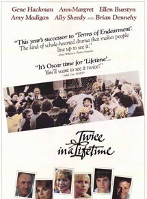 Affiche du film Twice in a Lifetime (1985) de Bud Yorkin. Voir Twice in a Lifetime en streaming / torrent sur meilleurs-films.fr