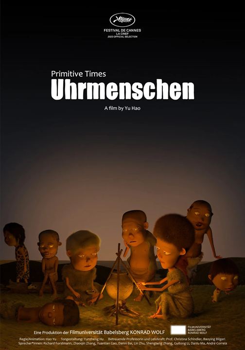 Affiche du court métrage Uhrmenschen (2025) de Yu Hao (II). Voir Uhrmenschen en streaming / torrent sur meilleurs-films.fr