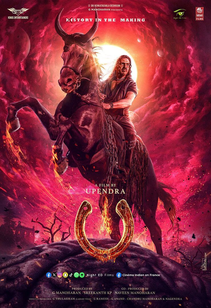 Affiche du film UI (2024) de Upendra. Voir UI en streaming / torrent sur meilleurs-films.fr