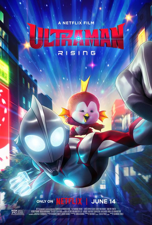 Affiche du film Ultraman: Rising (2024) de John Aoshima. Voir Ultraman: Rising en streaming / torrent sur meilleurs-films.fr