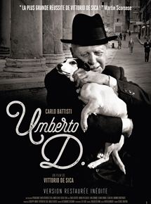 Affiche du film Umberto D. (1951) de Vittorio De Sica Affiche du film Umberto D. (1951) de Vittorio De Sica. Voir Umberto D. en streaming / torrent sur meilleurs-films.fr