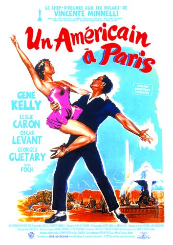 Affiche du film Un Américain à Paris (1951) de Vincente Minnelli. Voir Un Américain à Paris en streaming / torrent sur meilleurs-films.fr