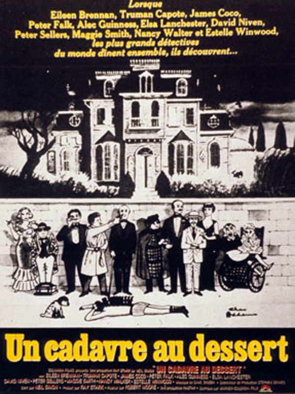 Affiche du film Un cadavre au dessert (1976) de Robert Moore. Voir Un cadavre au dessert en streaming / torrent sur meilleurs-films.fr