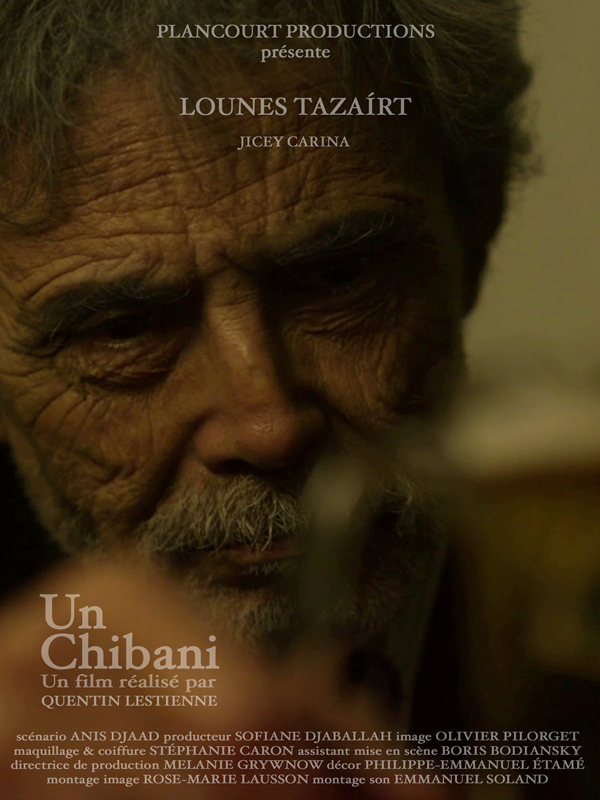 Affiche du court métrage Un chibani (2016) de Quentin Lestienne. Voir Un chibani en streaming / torrent sur meilleurs-films.fr
