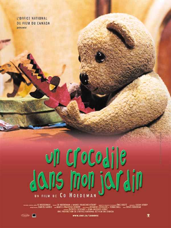 Affiche du court métrage Un Crocodile dans mon jardin (2000) de Gun Jacobson Affiche du court métrage Un Crocodile dans mon jardin (2000) de Gun Jacobson. Voir Un Crocodile dans mon jardin en streaming / torrent sur meilleurs-films.fr