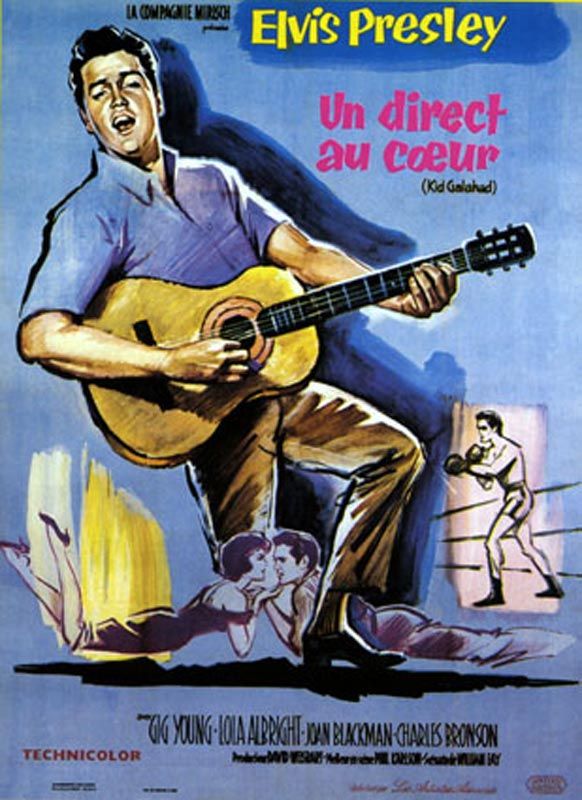 Affiche du film Un Direct au coeur (1962) de Phil Karlson. Voir Un Direct au coeur en streaming / torrent sur meilleurs-films.fr