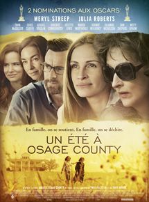 Affiche du film Un été à Osage County (2013) de John Wells. Voir Un été à Osage County en streaming / torrent sur meilleurs-films.fr