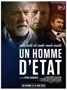 Affiche du film Un Homme d’État (2015) de Pierre Courrège. Voir Un Homme d’État en streaming / torrent sur meilleurs-films.fr