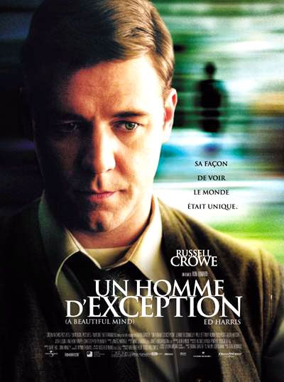 Affiche du film Un Homme d’exception (2001) de Ron Howard. Voir Un Homme d’exception en streaming / torrent sur meilleurs-films.fr