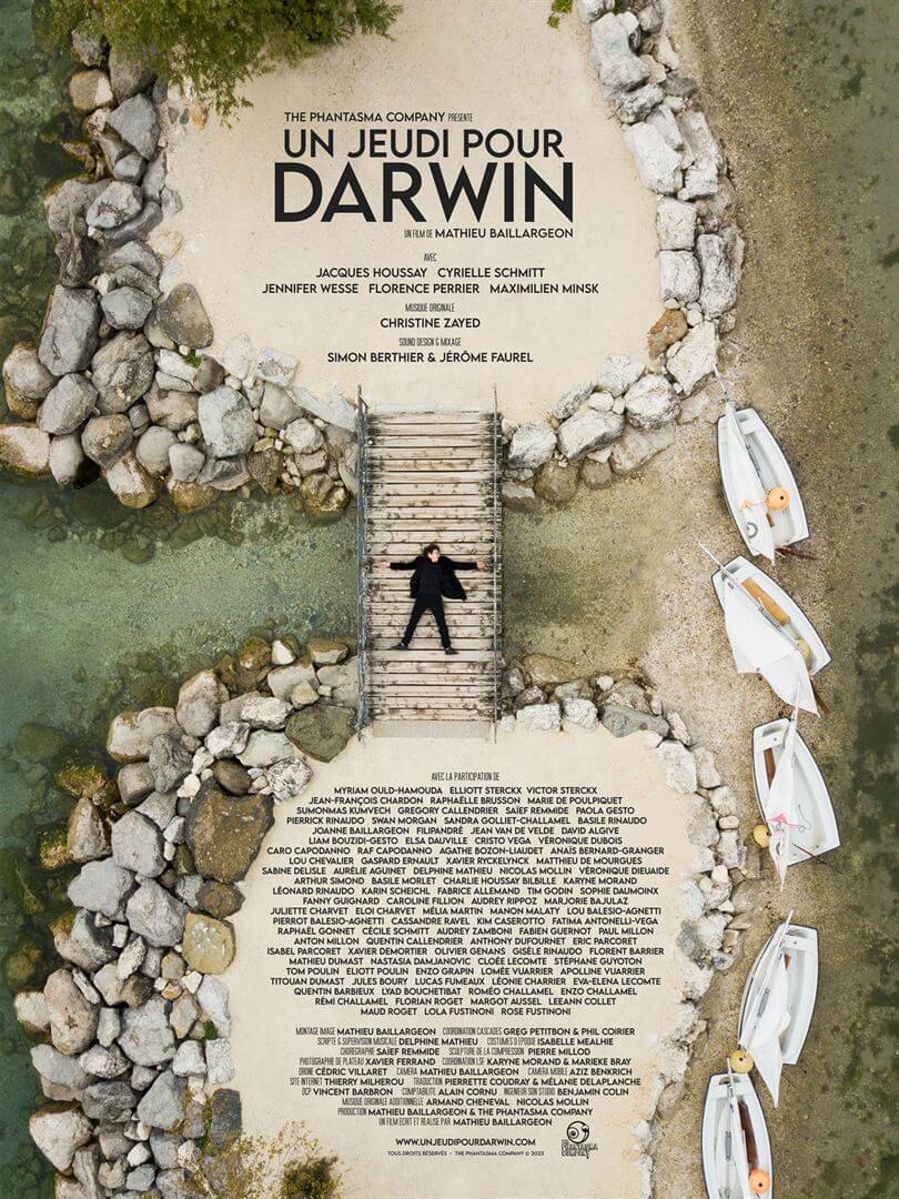 Affiche du film Un jeudi pour Darwin (2023) de Mathieu Baillargeon Affiche du film Un jeudi pour Darwin (2023) de Mathieu Baillargeon. Voir Un jeudi pour Darwin en streaming / torrent sur meilleurs-films.fr