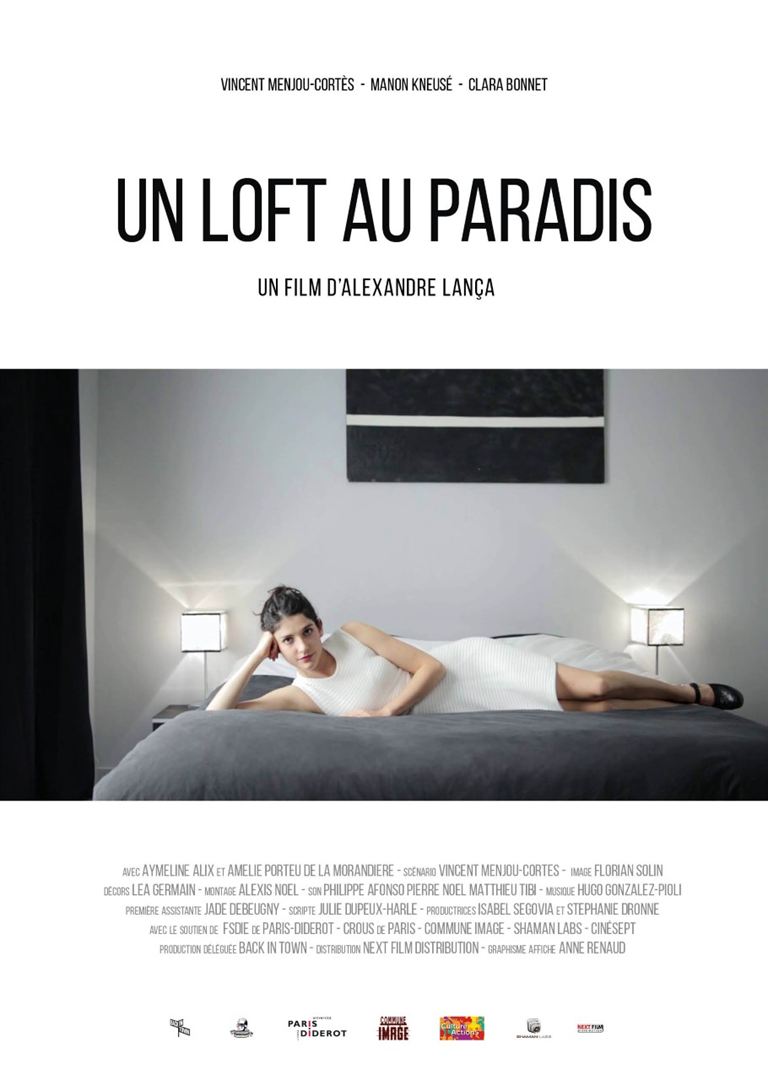 Affiche du court métrage Un loft au Paradis (2018) de Alexandre Lança. Voir Un loft au Paradis en streaming / torrent sur meilleurs-films.fr