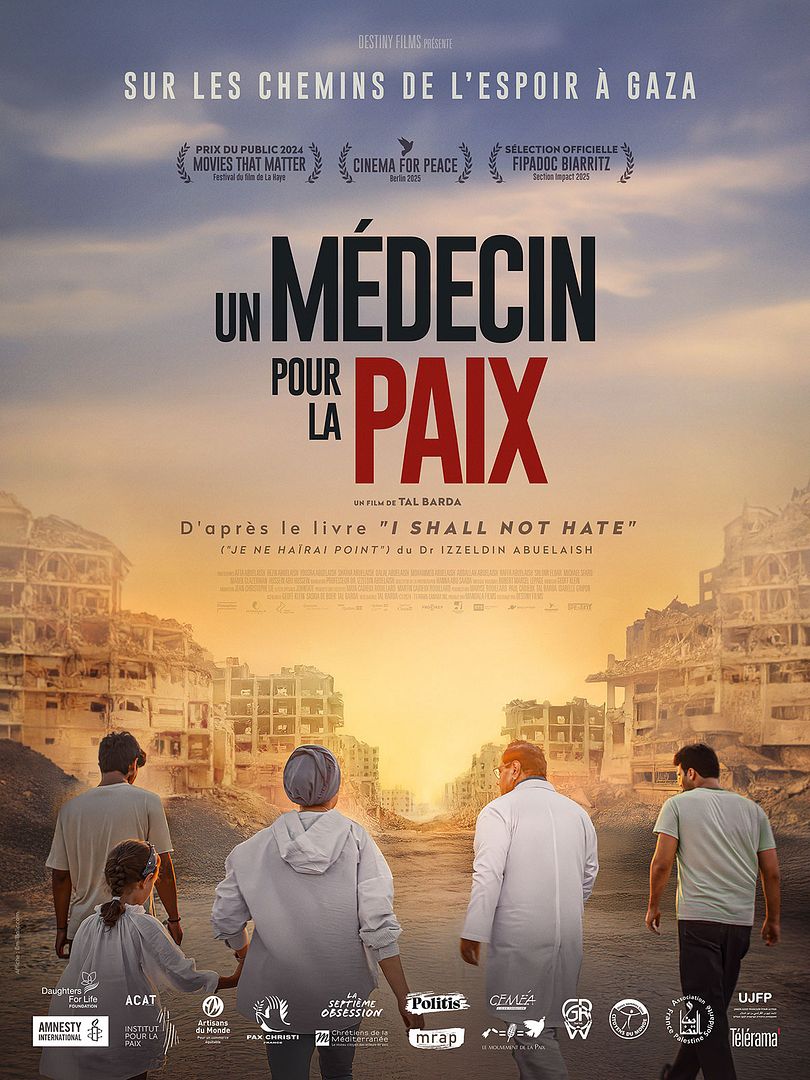 Affiche du film Un médecin pour la paix (2025) de Tal Barda. Voir Un médecin pour la paix en streaming / torrent sur meilleurs-films.fr