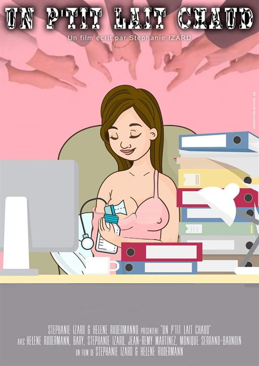 Affiche du court métrage Un p’tit lait chaud (2025) de Stéphanie Izard. Voir Un p’tit lait chaud en streaming / torrent sur meilleurs-films.fr