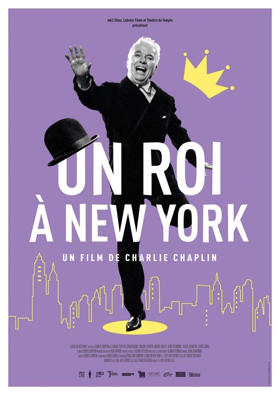 Affiche du film Un Roi à New York (1957) de Charles Chaplin. Voir Un Roi à New York en streaming / torrent sur meilleurs-films.fr