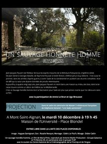 Affiche du film Un sauvage honnête homme (2012) de Maria Pinto Affiche du film Un sauvage honnête homme (2012) de Maria Pinto. Voir Un sauvage honnête homme en streaming / torrent sur meilleurs-films.fr