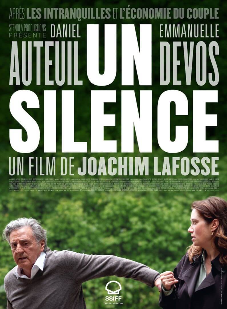 Affiche du film Un silence (2024) de Joachim Lafosse Affiche du film Un silence (2024) de Joachim Lafosse. Voir Un silence en streaming / torrent sur meilleurs-films.fr