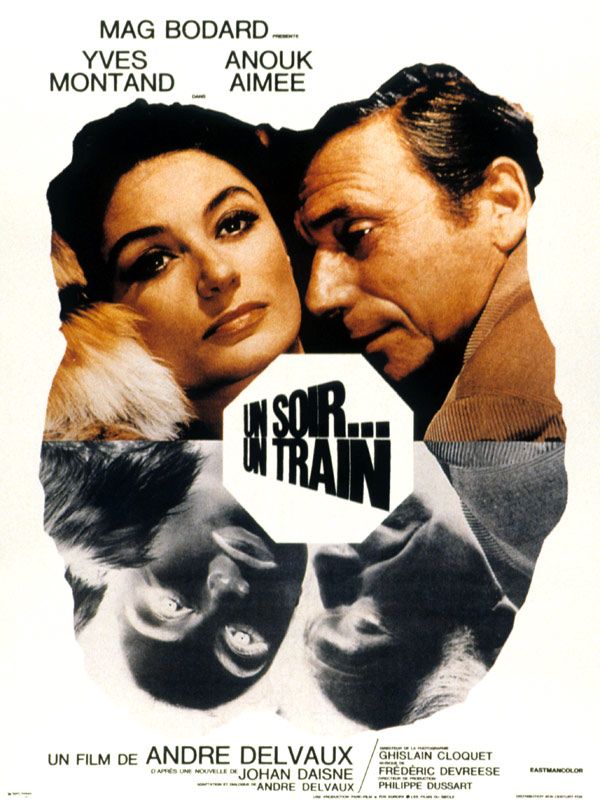 Affiche du film Un soir, un train (1968) de André Delvaux Affiche du film Un soir, un train (1968) de André Delvaux. Voir Un soir, un train en streaming / torrent sur meilleurs-films.fr