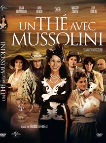 Affiche du film Un Thé avec Mussolini (1999) de Franco Zeffirelli. Voir Un Thé avec Mussolini en streaming / torrent sur meilleurs-films.fr