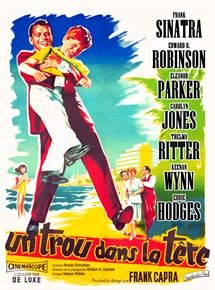 Affiche du film Un Trou dans la Tête (1959) de Frank Capra. Voir Un Trou dans la Tête en streaming / torrent sur meilleurs-films.fr