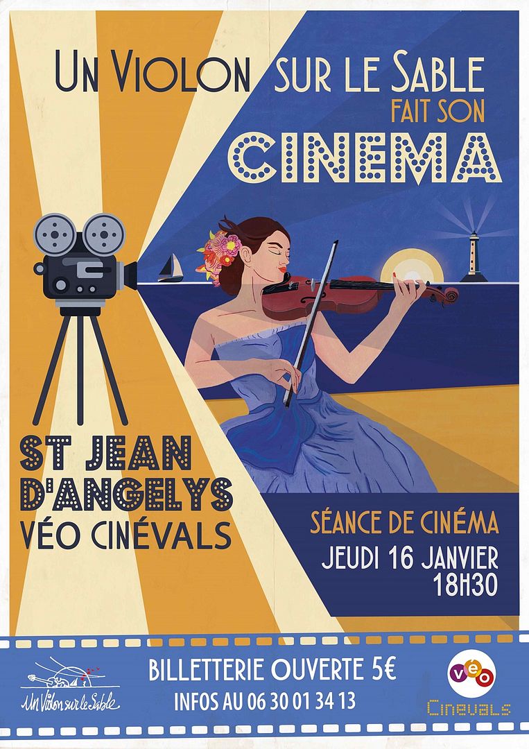 Affiche du film Un Violon sur le Sable fait son Cinéma (2023) de Affiche du film Un Violon sur le Sable fait son Cinéma (2023) de . Voir Un Violon sur le Sable fait son Cinéma en streaming / torrent sur meilleurs-films.fr