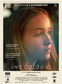 Affiche du film Une Colonie (2019) de Geneviève Dulude-De Celles. Voir Une Colonie en streaming / torrent sur meilleurs-films.fr