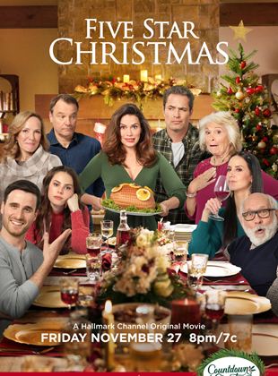 Affiche du film Une famille cinq étoiles pour Noël (2021) de Christie Will Wolf. Voir Une famille cinq étoiles pour Noël en streaming / torrent sur meilleurs-films.fr