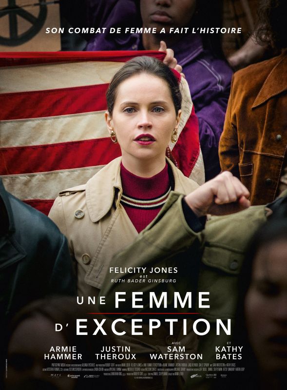 Affiche du film Une femme d’exception (2018) de Mimi Leder. Voir Une femme d’exception en streaming / torrent sur meilleurs-films.fr