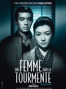 Affiche du film Une femme dans la tourmente (1964) de Mikio Naruse. Voir Une femme dans la tourmente en streaming / torrent sur meilleurs-films.fr