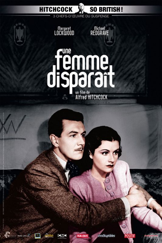 Affiche du film Une femme disparaît (1938) de Alfred Hitchcock. Voir Une femme disparaît en streaming / torrent sur meilleurs-films.fr