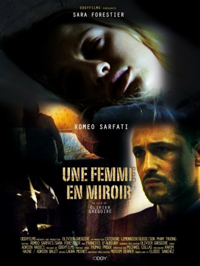 Affiche du court métrage Une femme en miroir (2008) de Olivier Grégoire. Voir Une femme en miroir en streaming / torrent sur meilleurs-films.fr