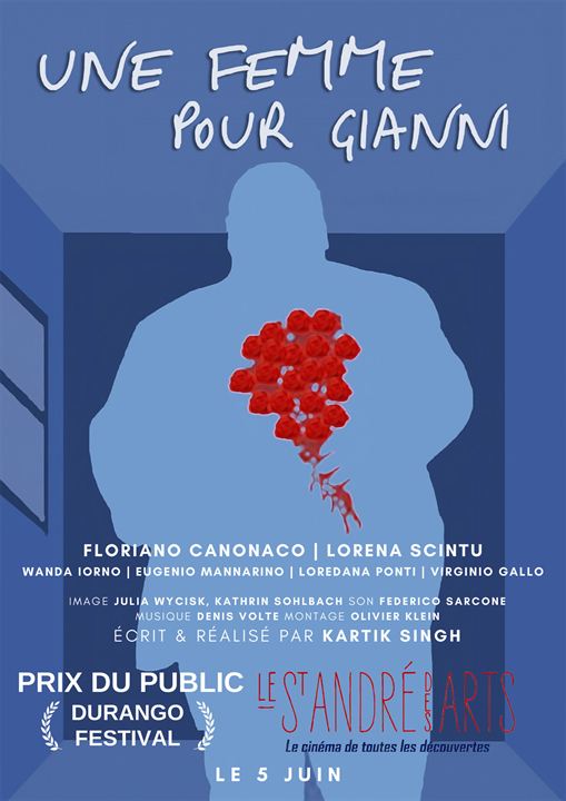 Affiche du film Une femme pour Gianni (2024) de Kartik Singh. Voir Une femme pour Gianni en streaming / torrent sur meilleurs-films.fr