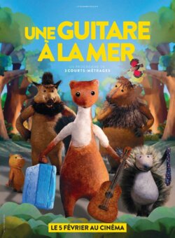 Affiche du film Une guitare à la mer (2025)