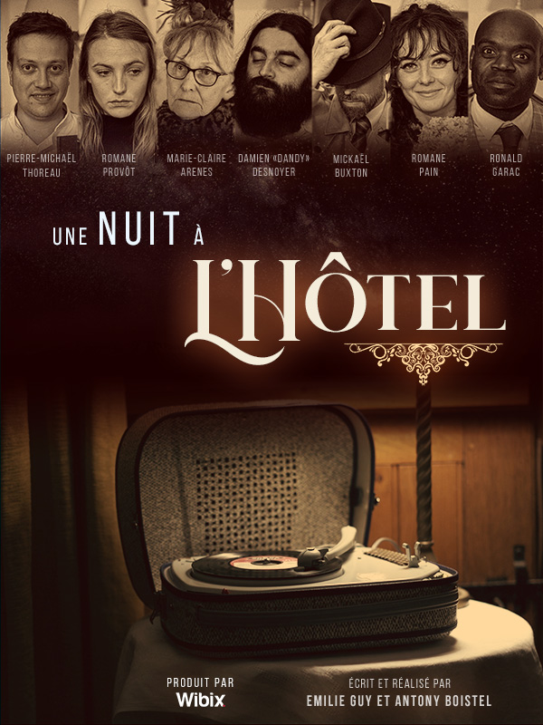 Affiche du court métrage Une nuit à l’hôtel (2022) de Antony Boistel Affiche du court métrage Une nuit à l’hôtel (2022) de Antony Boistel. Voir Une nuit à l’hôtel en streaming / torrent sur meilleurs-films.fr