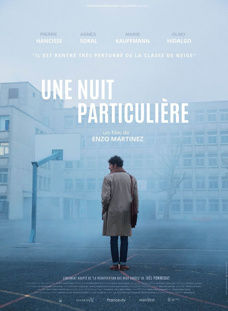 Affiche du court métrage Une nuit particulière (2024) de Enzo Martinez. Voir Une nuit particulière en streaming / torrent sur meilleurs-films.fr