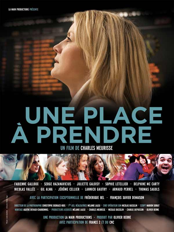 Affiche du court métrage Une place à prendre (2008) de Charles Meurisse. Voir Une place à prendre en streaming / torrent sur meilleurs-films.fr