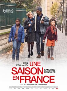 Affiche du film Une Saison en France (2017) de Mahamat-Saleh Haroun. Voir Une Saison en France en streaming / torrent sur meilleurs-films.fr