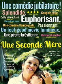 Affiche du film Une seconde mère (2015) de Anna Muylaert Affiche du film Une seconde mère (2015) de Anna Muylaert. Voir Une seconde mère en streaming / torrent sur meilleurs-films.fr