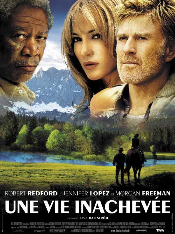 Affiche du film Une vie inachevée (2005) de Lasse Hallström. Voir Une vie inachevée en streaming / torrent sur meilleurs-films.fr