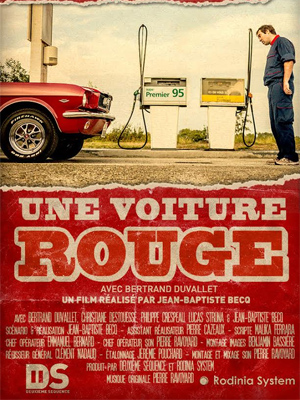 Affiche du court métrage Une voiture rouge (2012) de Jean-Baptiste Becq. Voir Une voiture rouge en streaming / torrent sur meilleurs-films.fr