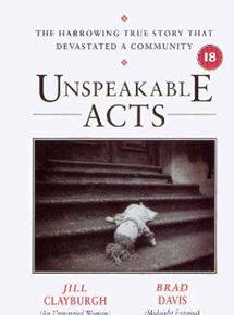 Affiche du film Unspeakable Acts (1990) de Linda Otto. Voir Unspeakable Acts en streaming / torrent sur meilleurs-films.fr