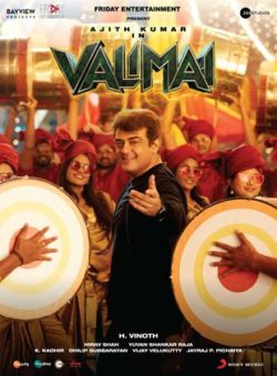 Affiche du film Valimai (2022) de H. Vinoth.